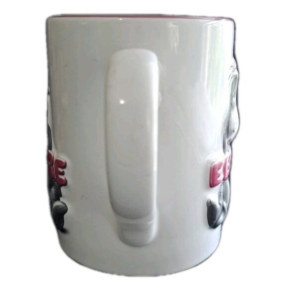 Walt Disney World Winnie The Pooh Large Eeyore Purple White 3D  Mug Embossed - Picture 2 of 8